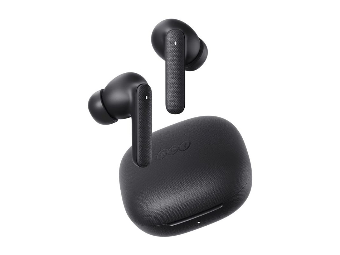 Fones de ouvido TWS QCY Buds T43 ENC (cinza)