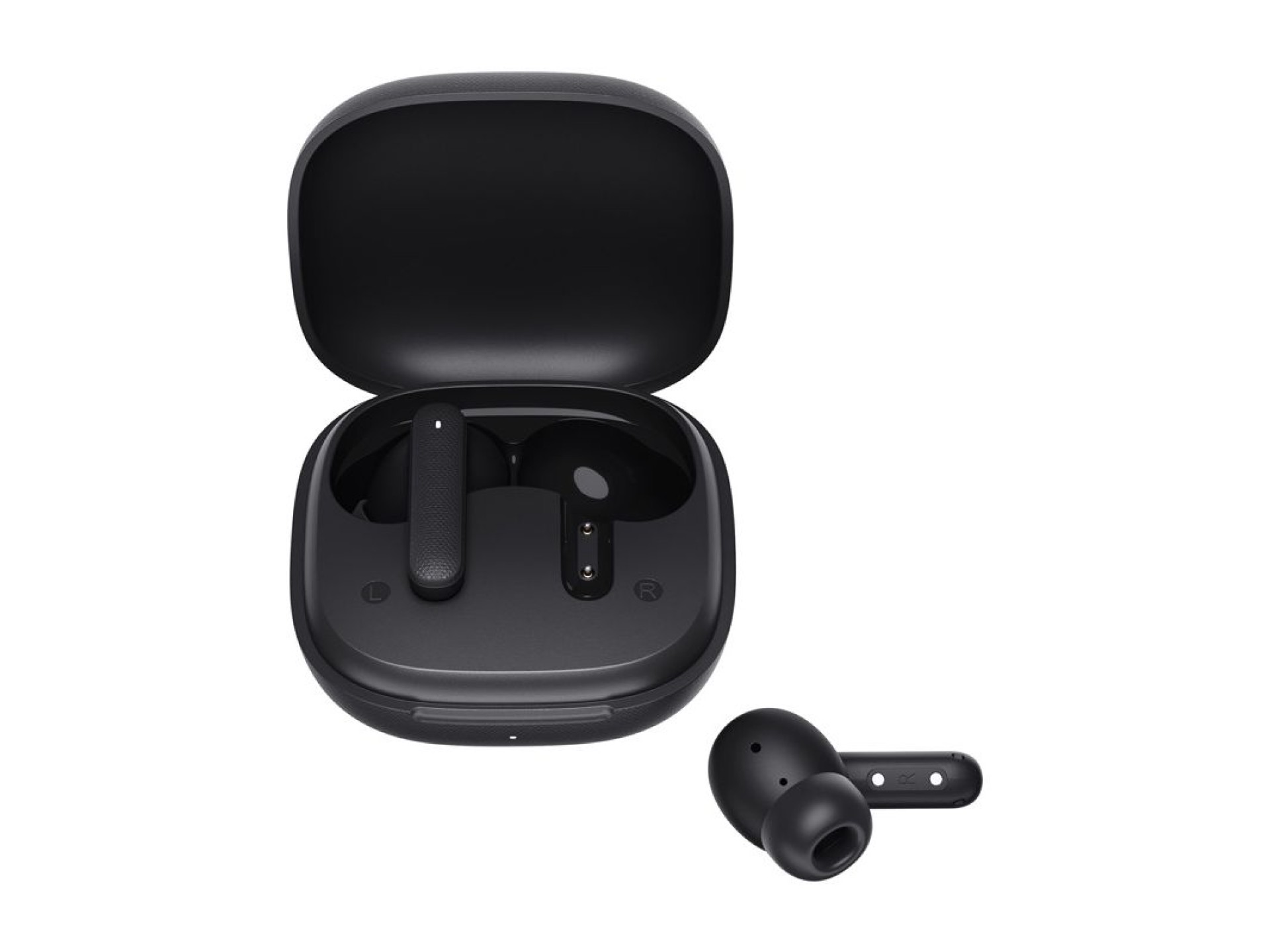 Fones de ouvido TWS QCY Buds T43 ENC (cinza)
