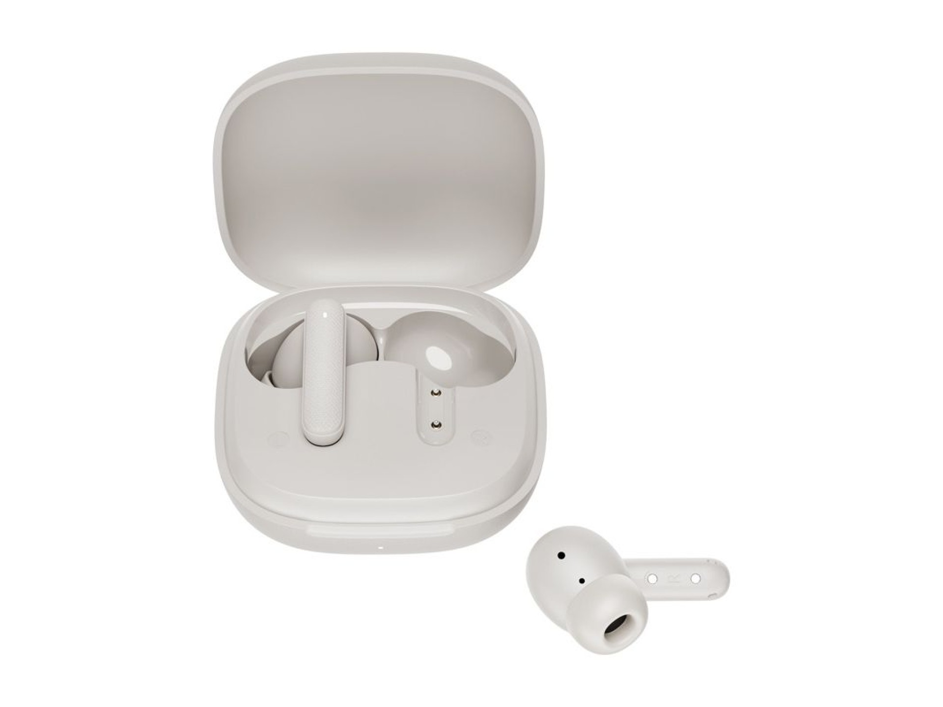 Fones de ouvido TWS QCY Buds T43 ENC (branco)