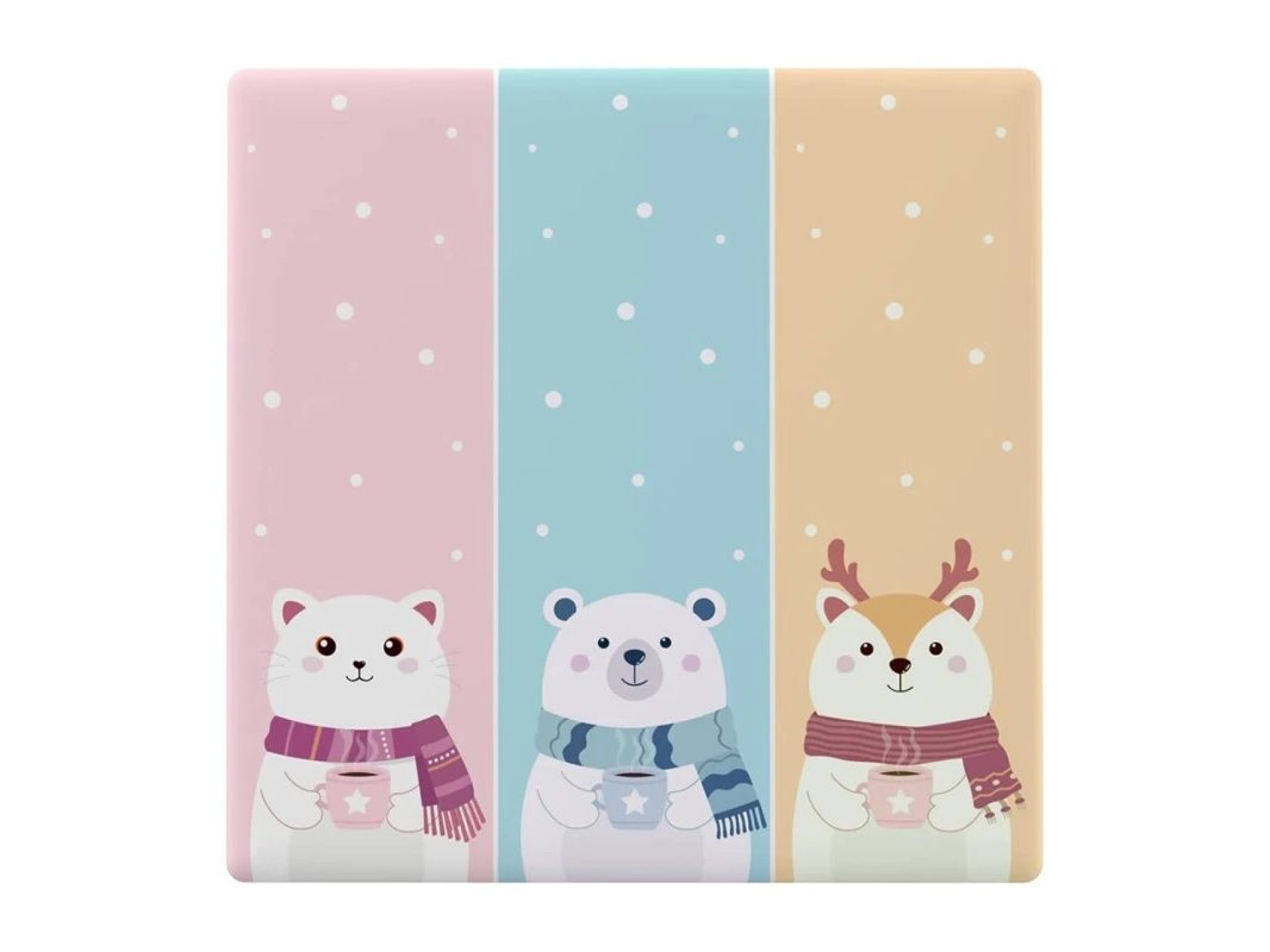 Capa decorativa / tampa para interruptor de toque T5 SONOFF Cartoon 3C