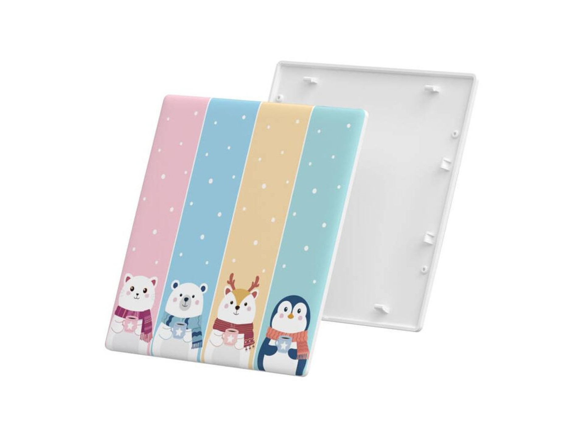 Capa/tampa decorativa para o interruptor de toque T5 SONOFF Cartoon 4C.