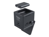 Cargador inductivo Choetech T632-F 3 en 1 de 15 W (negro)