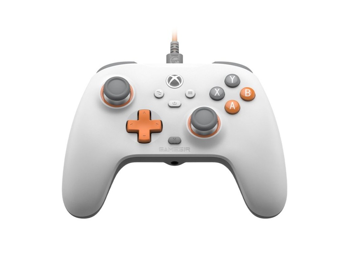 Controle com fio GameSir T7 (branco)