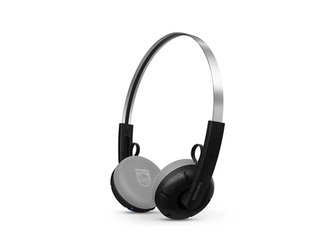 Auriculares Inal�mbricos Philips 2000 series TAH2000BK/ con Micr�fono/ Bluetooth/ Negros