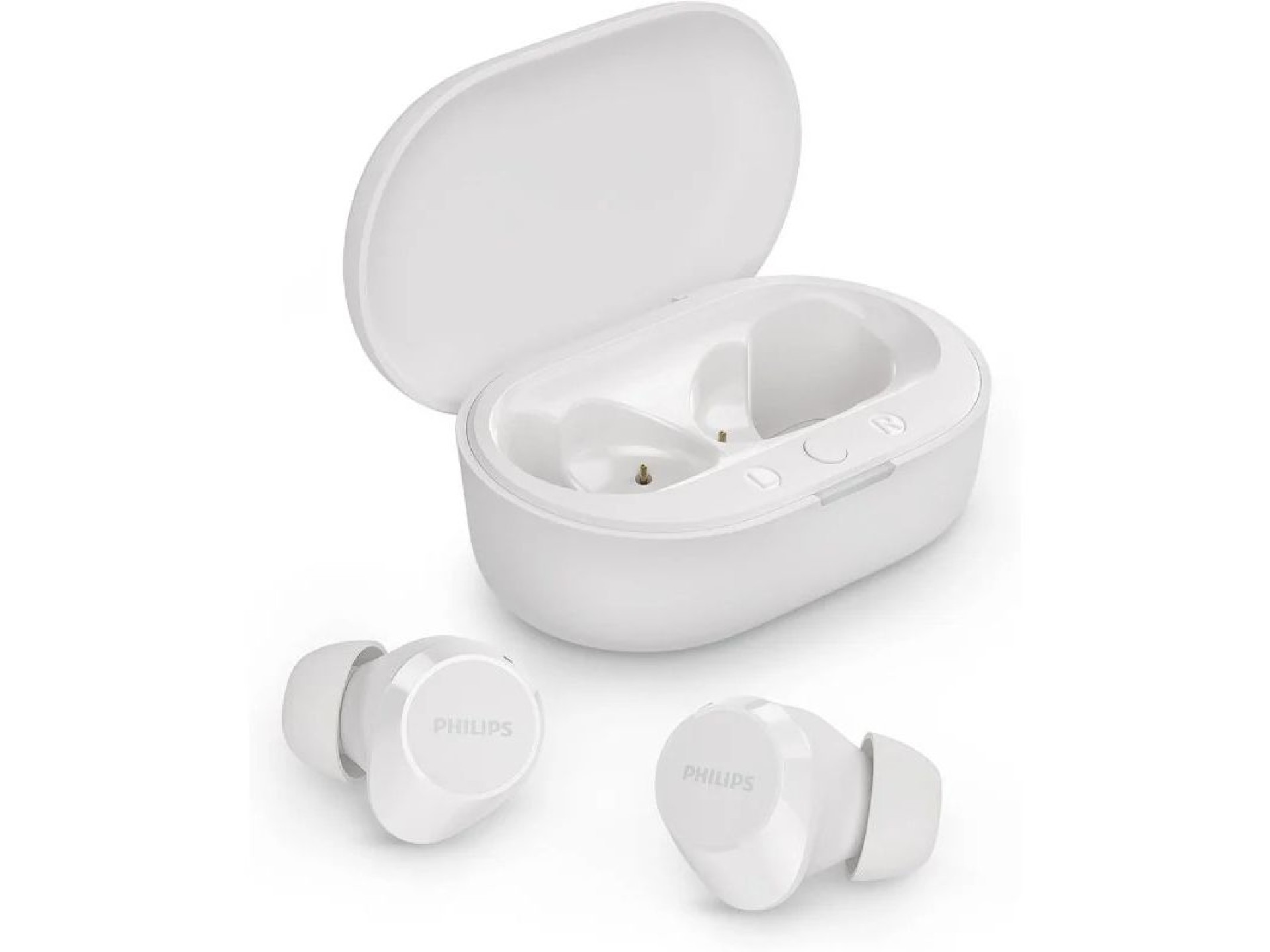 Fones de ouvido Bluetooth Philips TAT2149 com estojo de carregamento / 6 horas de duração da bateria