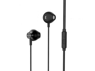 Fones de ouvido intra-auriculares Philips TAUE101BK/00/conector 3,5/preto