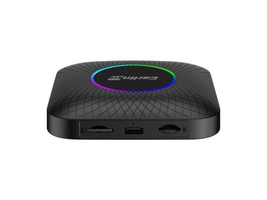 Adaptador sem fio Carlinkit TBOX PLUS LED, 4G/64G, Apple Carplay/Android Auto (preto)