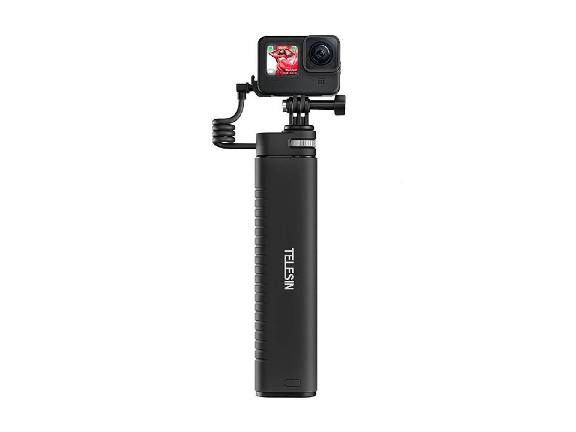 Palo selfie con agarre potente TELESIN (con bater¨ªa externa) TE-CSS-001