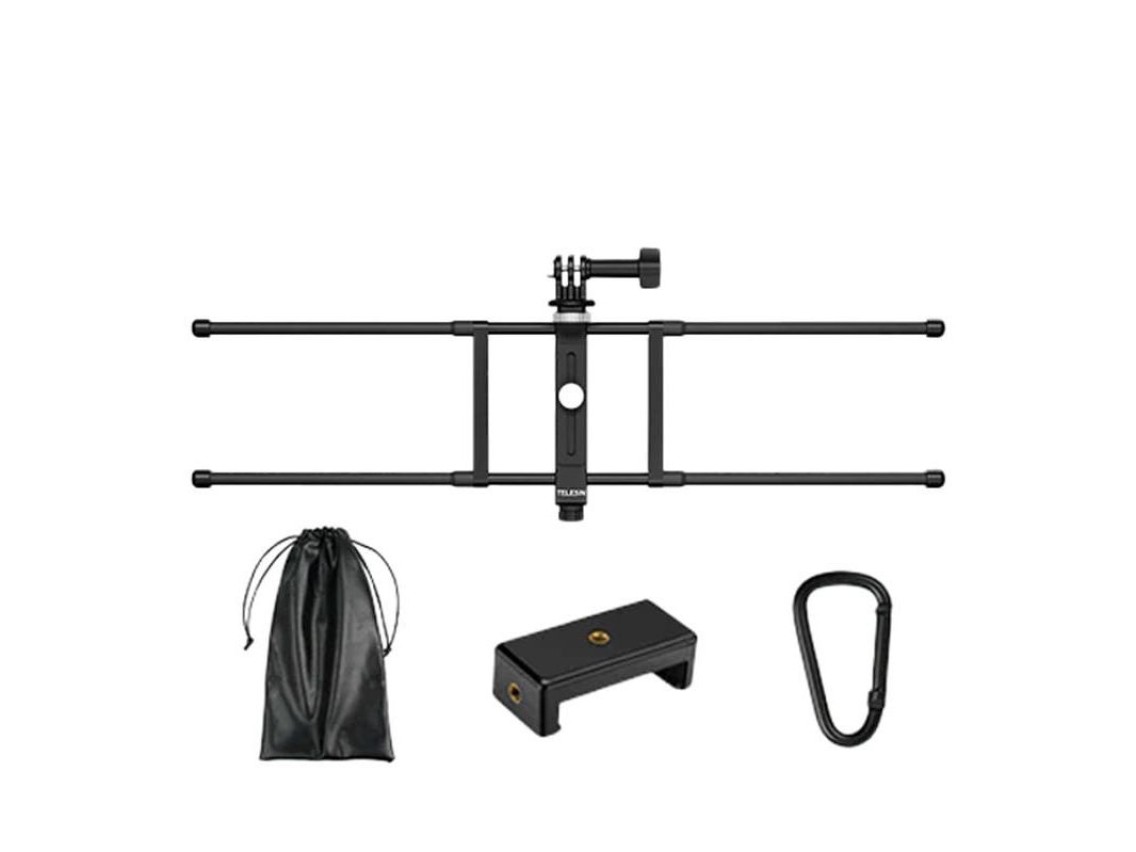 Soporte de valla universal TELESIN TE-FM-001 para cámaras deportivas y teléfonos