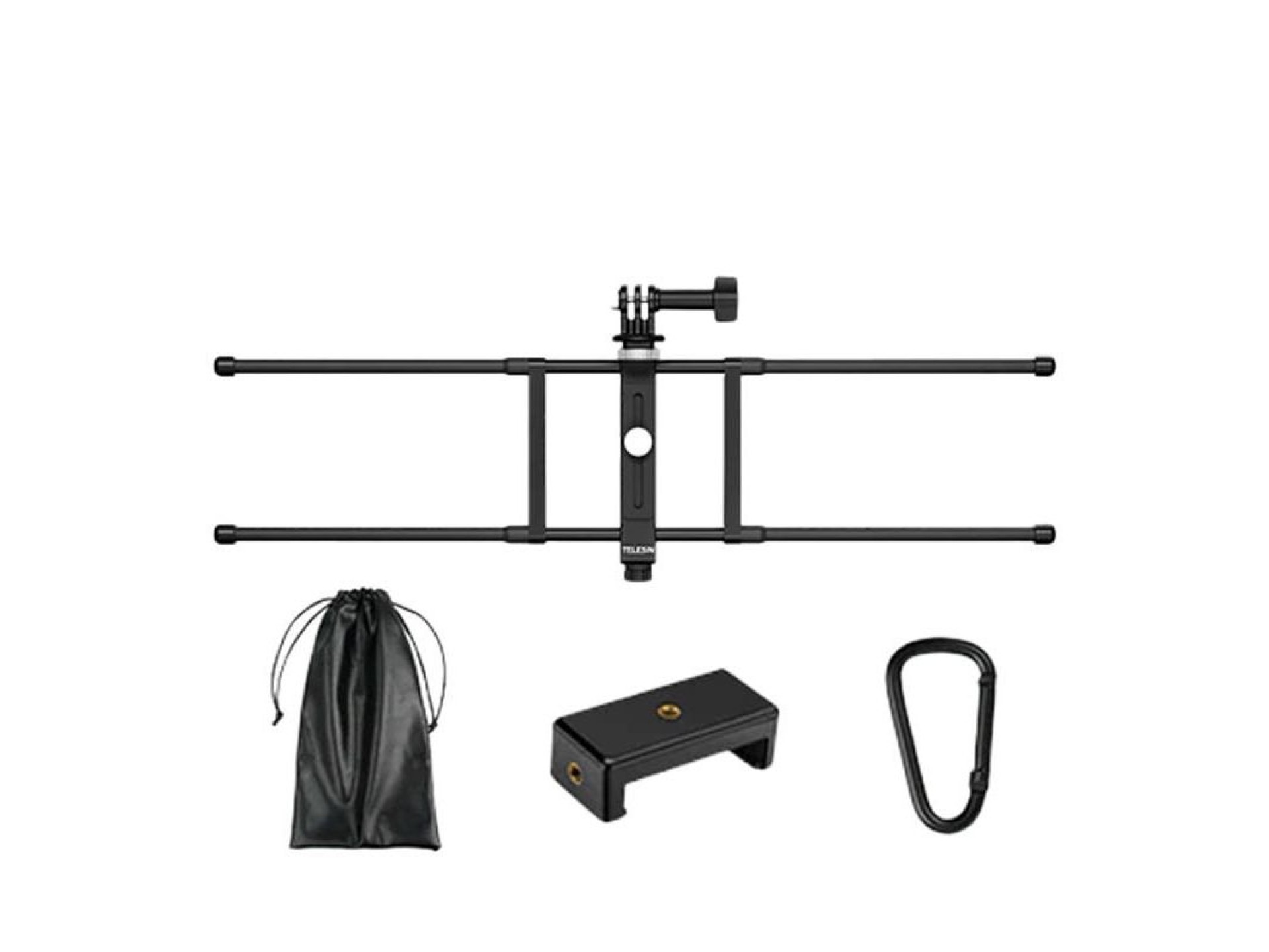 Soporte de valla universal TELESIN TE-FM-001 para cámaras deportivas y teléfonos