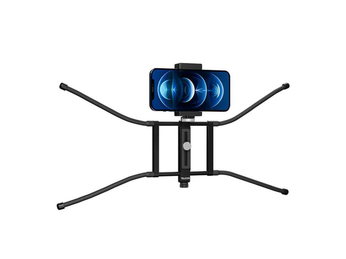 Soporte de valla universal TELESIN TE-FM-001 para cámaras deportivas y teléfonos