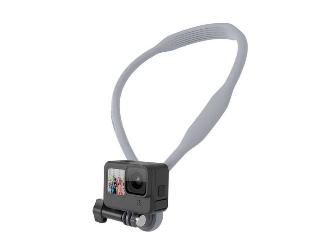 Banda para el cuello Telesin con soporte para cámaras y teléfonos deportivos (TE-HNB-001)
