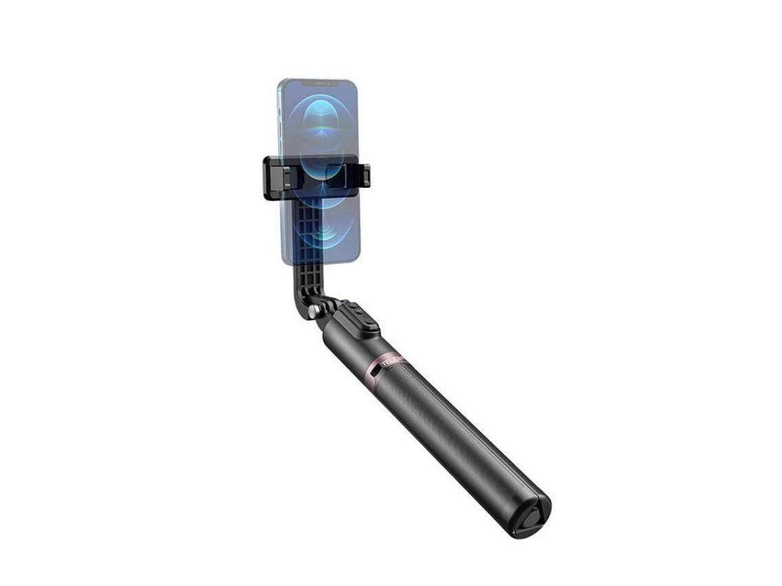 Palo selfie TELESIN con trípode y control remoto para GoPro/teléfonos (130 cm)