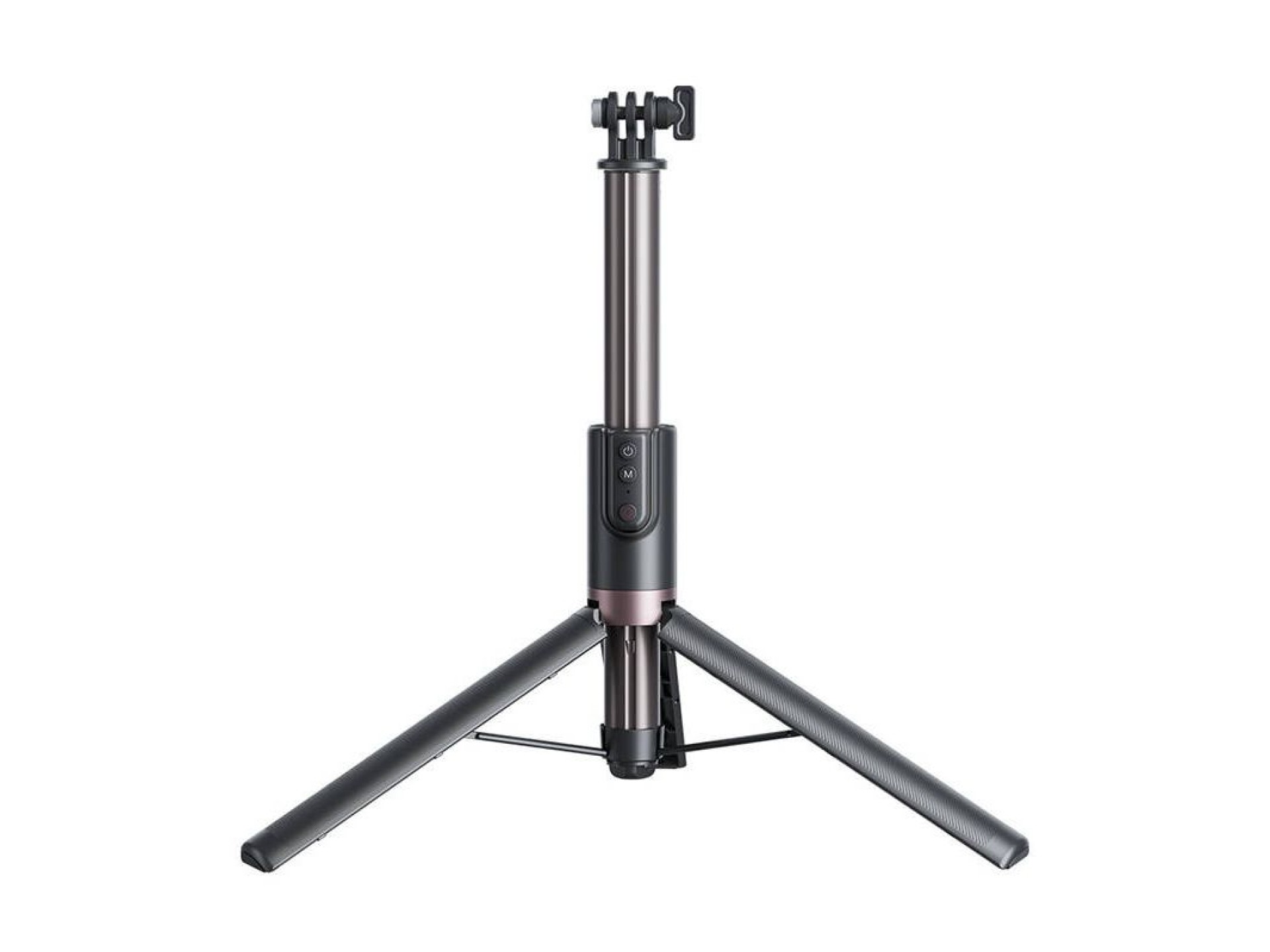Palo selfie TELESIN con trípode y control remoto para GoPro/teléfonos (130 cm)