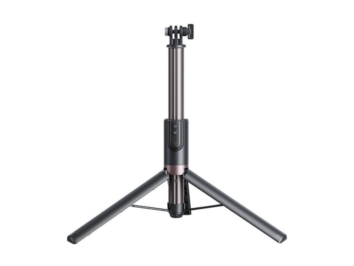 Palo selfie TELESIN con trípode y control remoto para GoPro/teléfonos (130 cm)