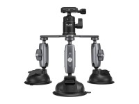 TELESIN Three-Arm Suction Mount - TE-TSB-001