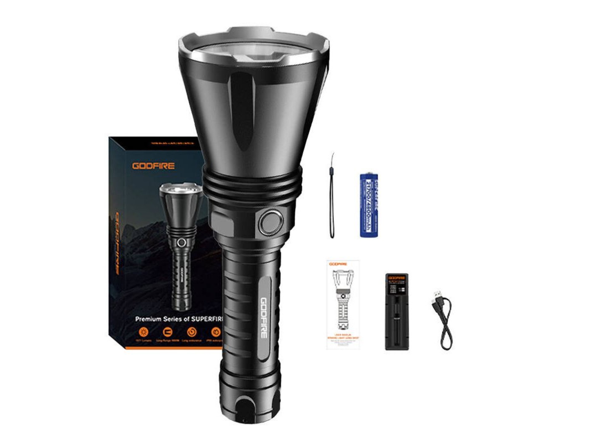 Latarka Superfire Godfire TF01