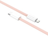 Cable de datos Techancy PD-iPXS/11-14 de 25 W, TB1764, 1 m, rosa