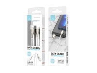 Techancy USB-iP Metal Data Cable, TB1765, 1 m, 2.4 A, Gray Techancy USB-iP Metal Data Cable, TB1765, 1 m, 2.4 A, Gray