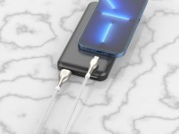 Techancy USB-iP Metal Data Cable, TB1765, 1 m, 2.4 A, Gray Techancy USB-iP Metal Data Cable, TB1765, 1 m, 2.4 A, Gray