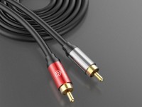 Techancy 2RCA to 2RCA Audio Cable 1.8m, TL7267, Black Techancy 2RCA to 2RCA Audio Cable 1.8m, TL7267, Black