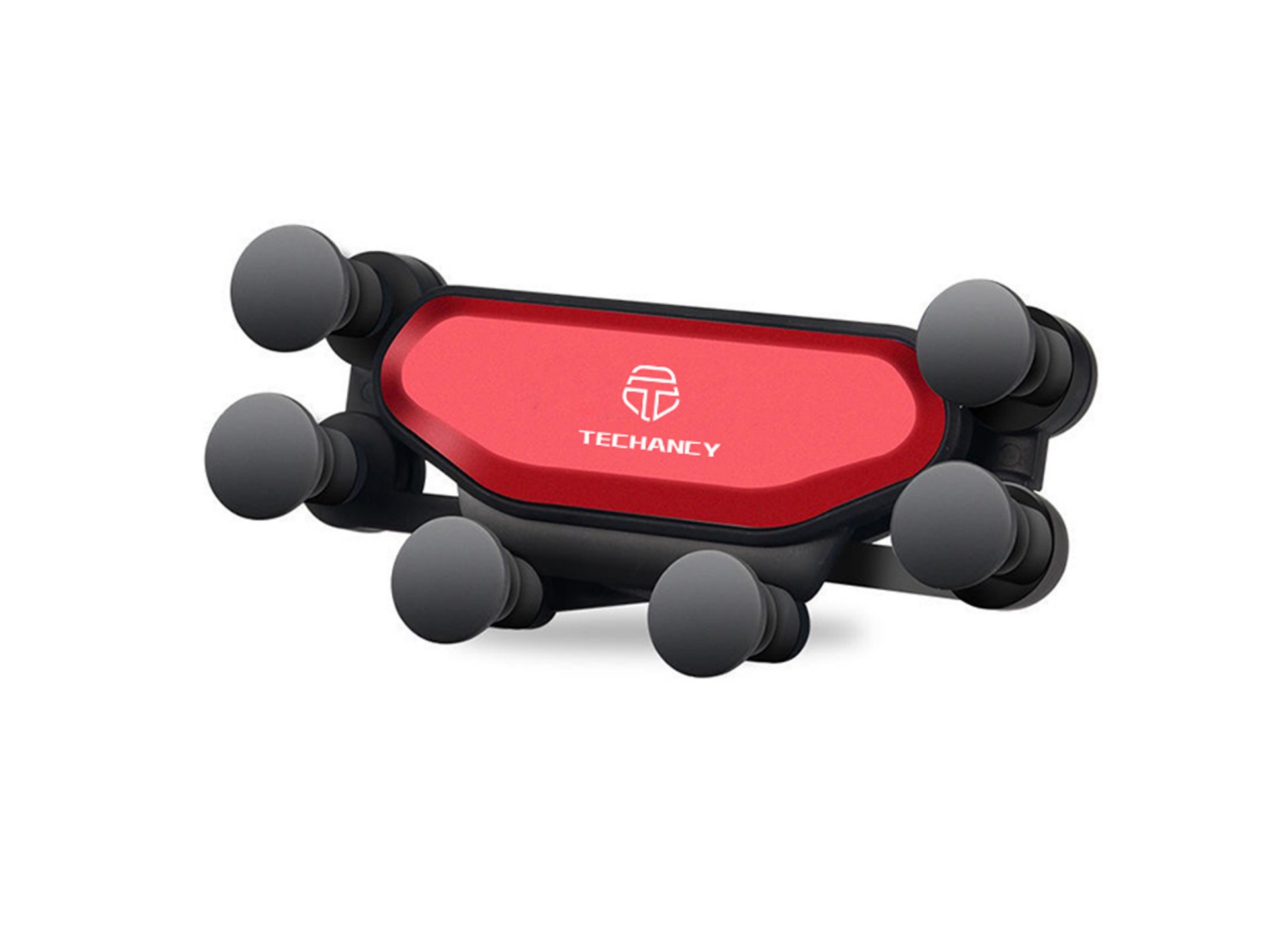 Suporte universal para telemóvel Techancy, TI2203, suporte de montagem, vermelho