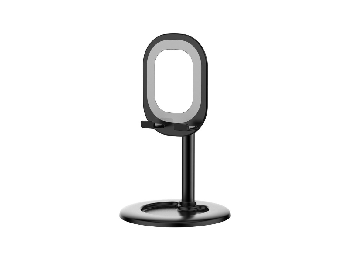 Suporte para telemóvel Techancy com espelho, TI2220, preto