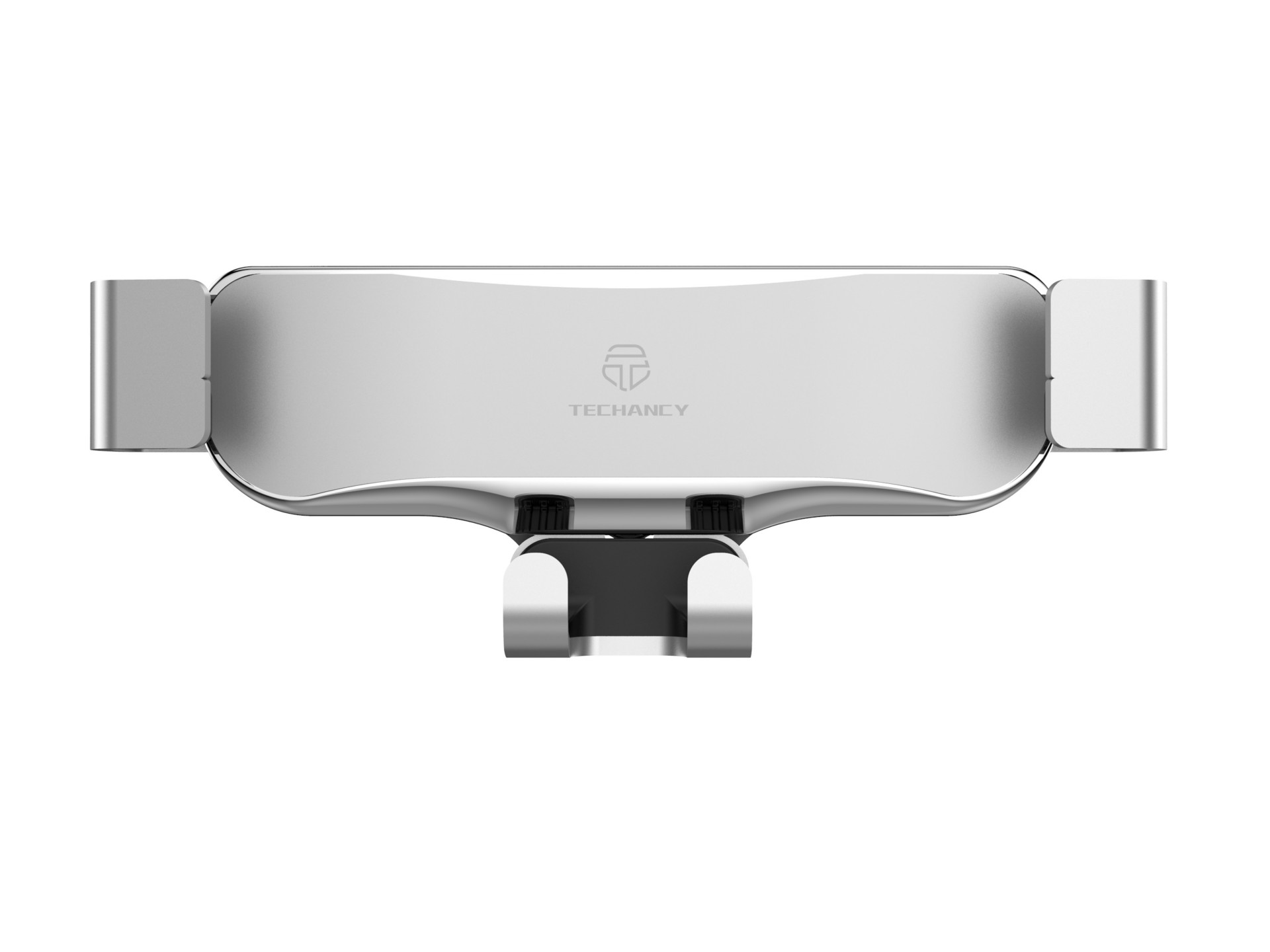 Suporte universal para telemóvel Techancy, bloqueio por gravidade, TI2250, prateado