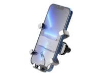 Suporte universal para telemóvel Techancy, bloqueio por gravidade, TI2250, prateado Suporte universal para telemóvel Techancy, bloqueio por gravidade, TI2250, prateado
