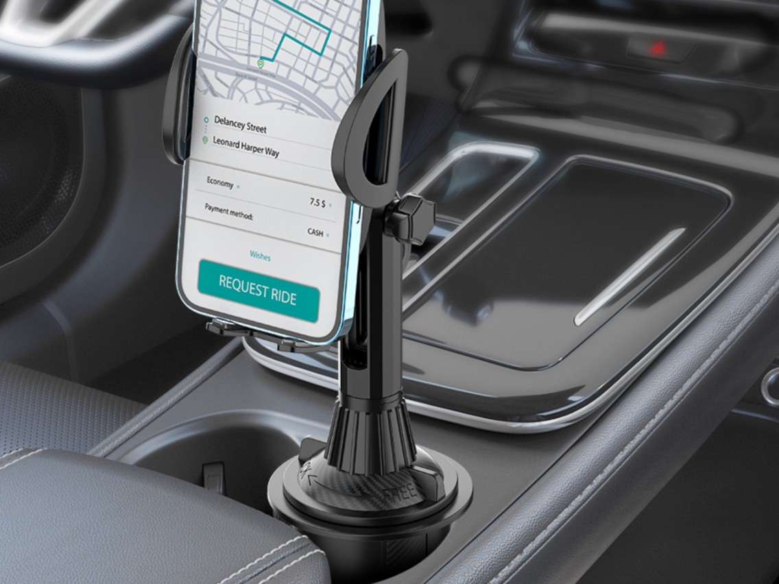 Techancy TI2265 Car Cup Holder Mount Black