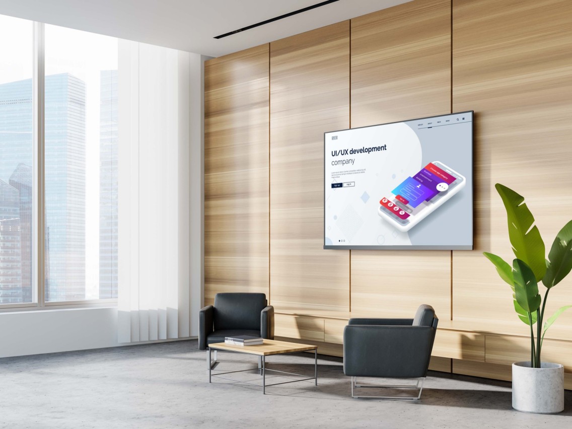 Techancy TV Wall Mount, 50 kg, TI2267, Compatible with 26-55 inch TVs, Black