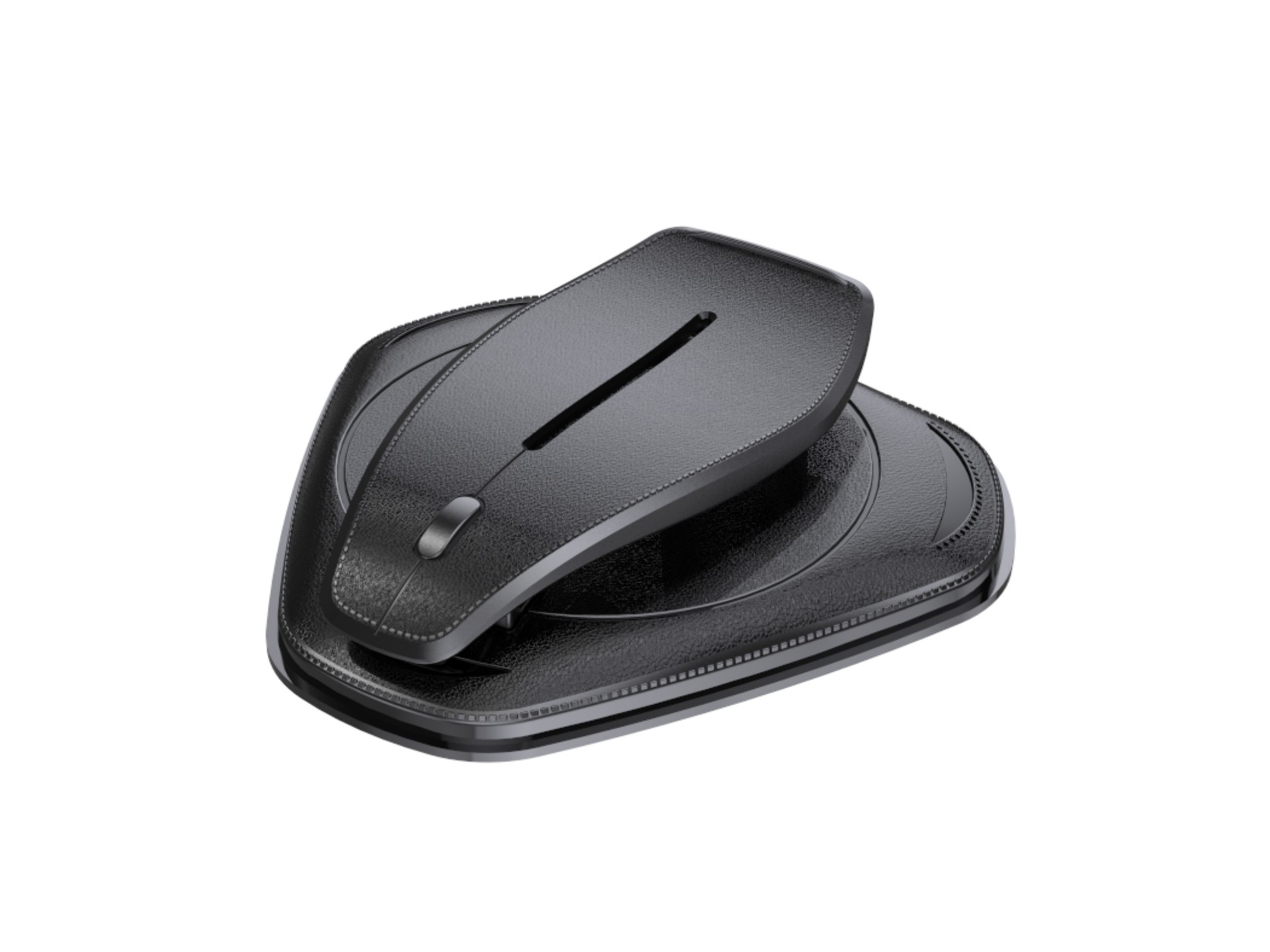 Soporte universal para teléfono móvil Techancy, montaje en consola central, TI2273, negro