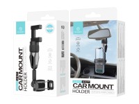 Suporte para telemóvel Techancy, TI2278, suporta ajuste de ângulo de 360°, instala-se no espelho ret Suporte para telemóvel Techancy, TI2278, suporta ajuste de ângulo de 360°, instala-se no espelho ret