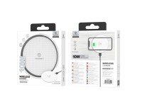 Techancy 10W Wireless Charger for Mobile Phones, TF2786, Compatible with Android and Apple Phones, B