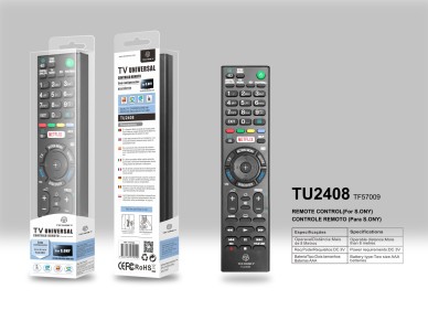 Control remoto inal�mbrico Techancy TV TU2408, no requiere configuraci�n para televisores Sony, colo