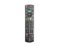 Techancy TV Wireless Remote Control, TU2409, No Setup Required Remote Control for Panasonic TVs, Bla
