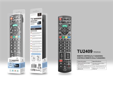 Controlo remoto sem fios Techancy TV, TU2409, sem necessidade de configura��o Controlo remoto para t