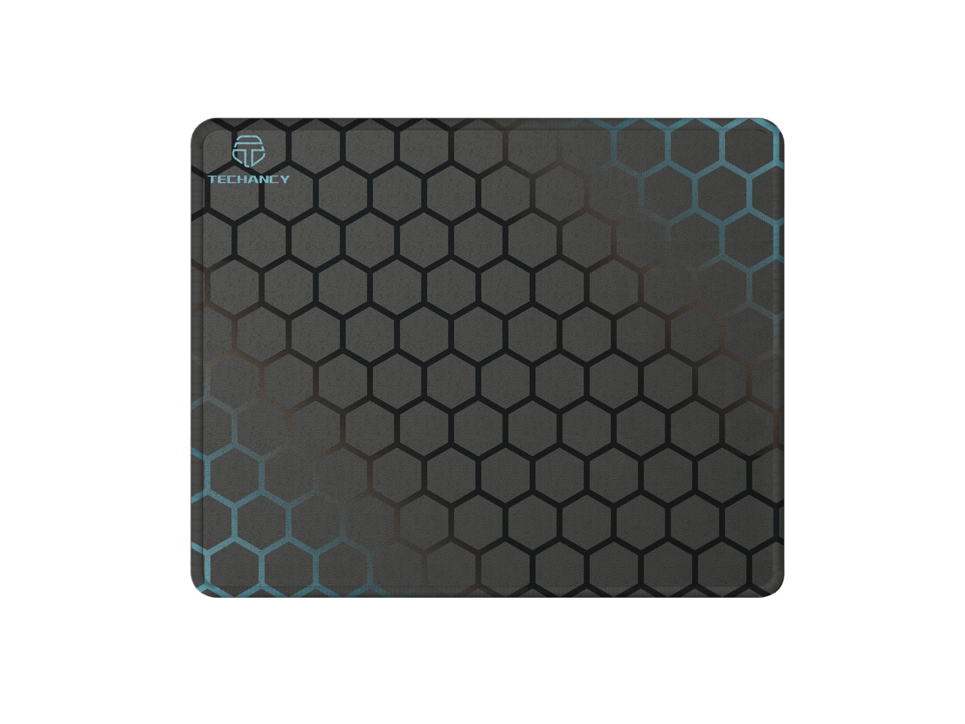 Techancy Mouse Pad 21*26 cm, TW2774, Non-slip Rubber, Suitable for PC Games, Black
