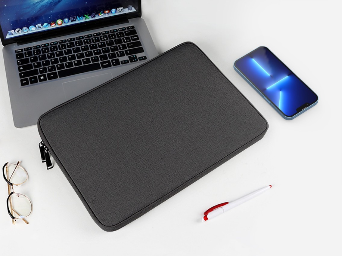 Mala para computador portátil Techancy TW2777, Preto, 11,6/12,5 polegadas, mala para tablet
