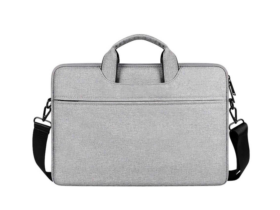 Bolsa para portátil Techancy TW2778, gris, 13,3 pulgadas, correa ajustable