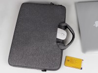 Mala para computador portátil Techancy TW2778, Preto, 13,3 polegadas, alça ajustável Mala para computador portátil Techancy TW2778, Preto, 13,3 polegadas, alça ajustável