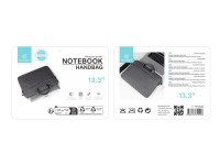 Mala para computador portátil Techancy TW2778, Preto, 13,3 polegadas, alça ajustável Mala para computador portátil Techancy TW2778, Preto, 13,3 polegadas, alça ajustável