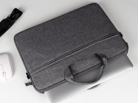 Techancy TW2778 Laptop Carrying Case, Black, 14.1/15.4 inch, Adjustable Shoulder Strap