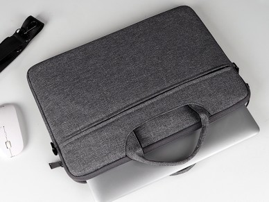 Mala de transporte para computador port�til Techancy TW2778, Preto, 14,1/15,4 polegadas, al�a ajust�