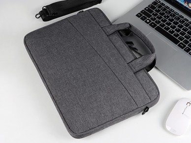 Mala de transporte para computador port�til Techancy TW2779, Preto, 14,1/15,4 polegadas, al�a ajust�