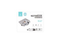 Mala para computador port�til Techancy TW2779, cinzenta, 15,6 polegadas, al�a ajust�vel