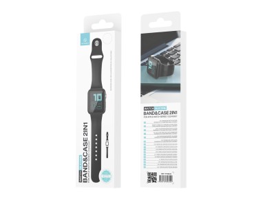 Pulseira de silicone para rel�gio Techancy, KC2115, com protetor de ecr�, compat�vel com Apple Watch