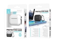 Capa protetora de silicone para auriculares Techancy, KC2118, compatível com AirPods Pro 2.ª geração Capa protetora de silicone para auriculares Techancy, KC2118, compatível com AirPods Pro 2.ª geração