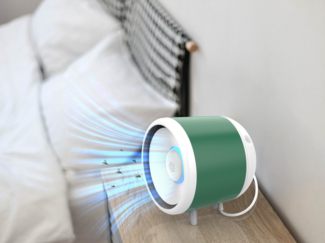 Techancy USB Powered Photocatalytic Mosquito Repellent, KM1202, Photocatalytic, Physical Capture, In