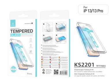 Techancy Tempered Glass Screen Protector, Dustproof Case with Quick Installation, Bubble Free, KS220 Techancy Tempered Glass Screen Protector, Dustproof Case with Quick Installation, Bubble Free, KS220